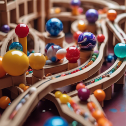 Cardboard Marble Run