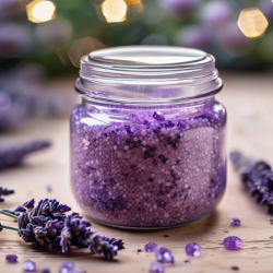 Natural Lavender Sugar Scrub