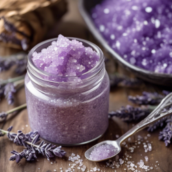 Natural Lavender Sugar Scrub