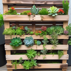 Upcycled Pallet Vertical Garden