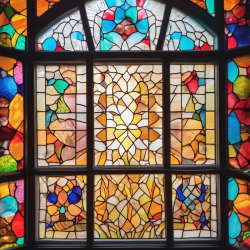 Personalized Window Clings with Custom Photos and Backgrounds