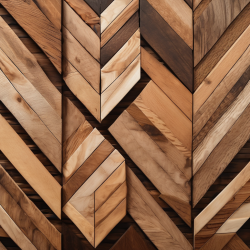 Recycled Wooden Pallet Wall Art Installation