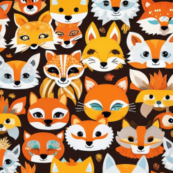 Colorful Paper Plate Animal Masks