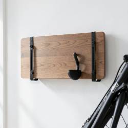 Space-Saving Wall-Mounted Foldable Bike Stand