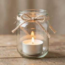 Decorative Mason Jar Candle Holder