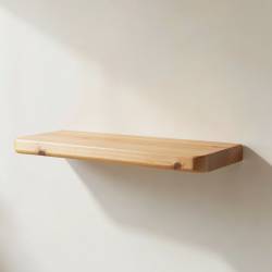 Simple Wooden Floating Shelf