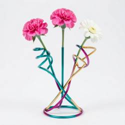 Artistic Colored Aluminum Wire Floral Stand