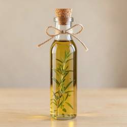 Homemade Flavored Herb-Infused Olive Oil