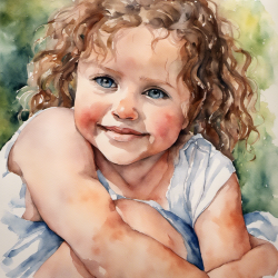 Create a Custom Watercolor Portrait