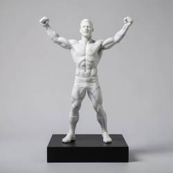 Cristiano Ronaldo SIUUU Celebration Sculpture Model