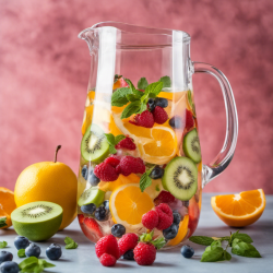 Homemade Fruit Infused Water