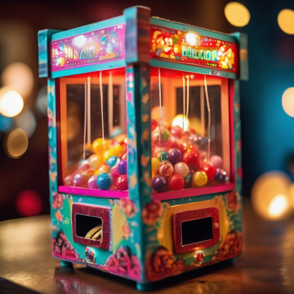 Cardboard Claw Machine Game