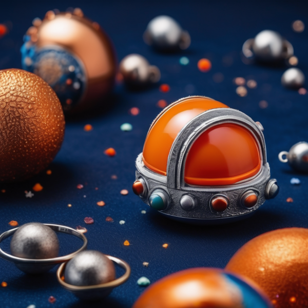 Universe Handpiece with Rocket and Planets