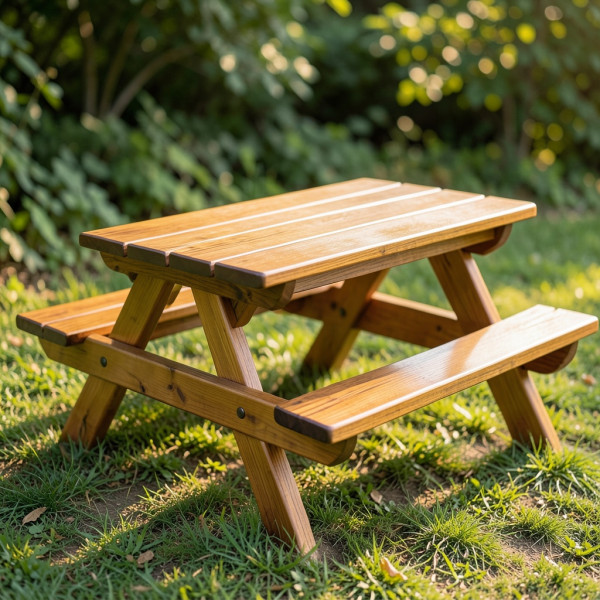 Classic A-Frame Picnic Table for Six
