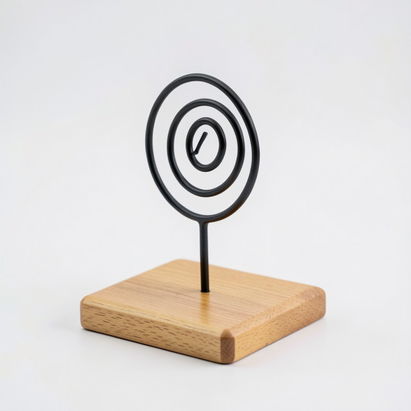 Elegant Wire and Metal Photo Frame Holder