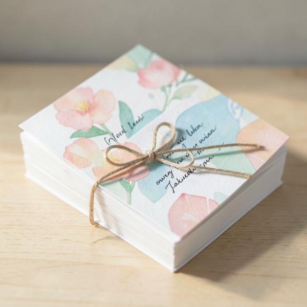 Hand-Painted Greeting Card Set