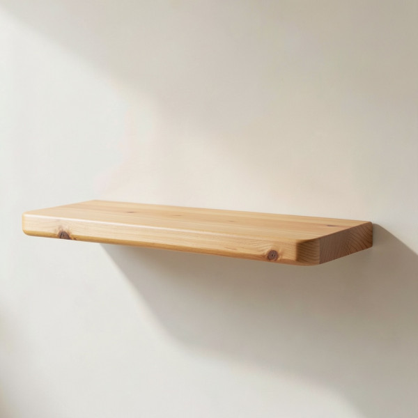 Simple Wooden Floating Shelf
