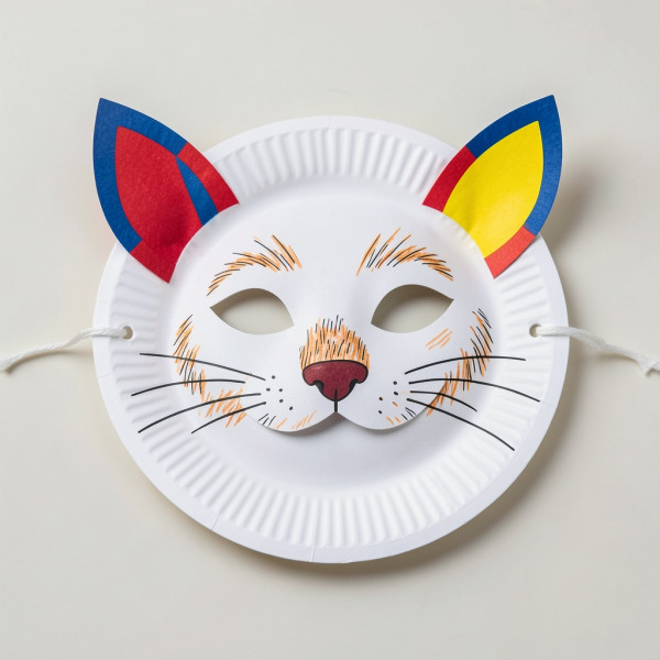 Paper Plate Animal Masks