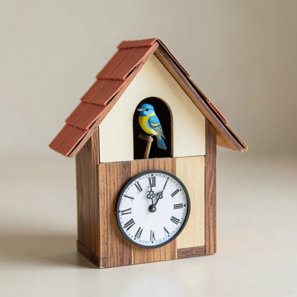 Handmade Cuckoo Clock Model